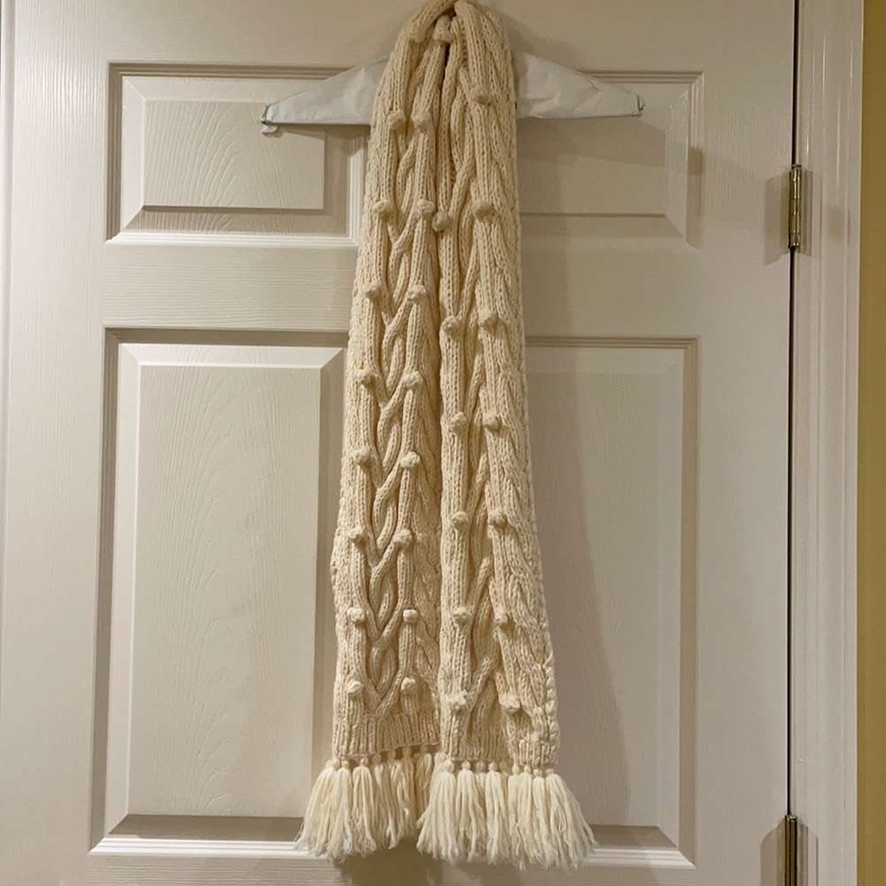 Jcrew cream scarf